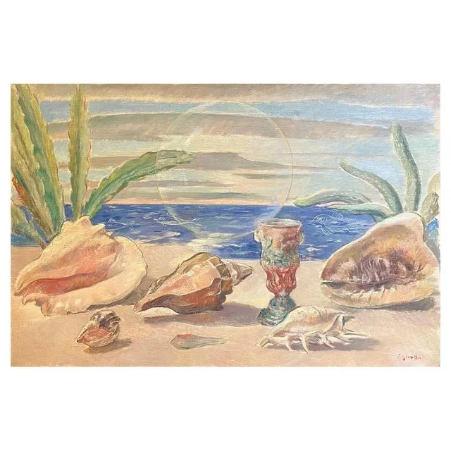 Fernand Blondin, Cobo Shells, Oil on Canvas