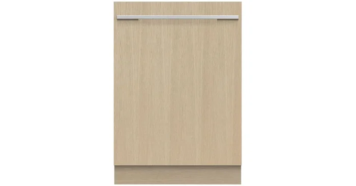 Fisher and Paykel Series 7 24 Inch Wide 15 Place Setting Energy Star Certified Built-In Top Control Panel Ready Dishwasher with Auto Door Open