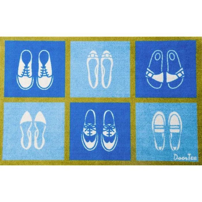 Floortex Doortex Shoe Design Short Indoor Entrance Runner – 20″ x 30″