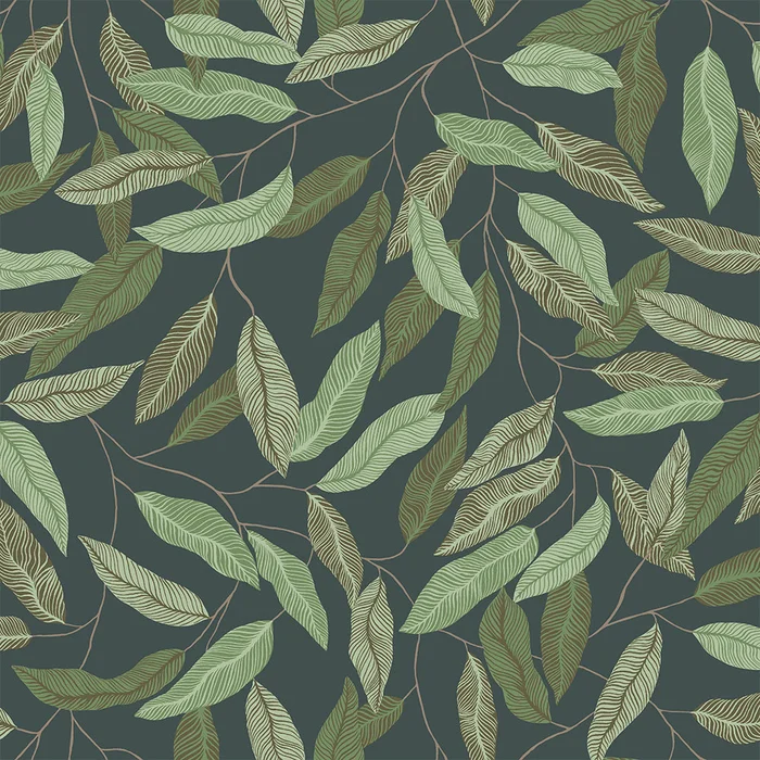Florian Wallpaper – Dark Gray