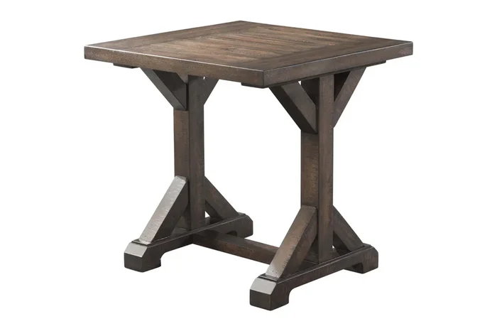 Flynn End Table in Walnut