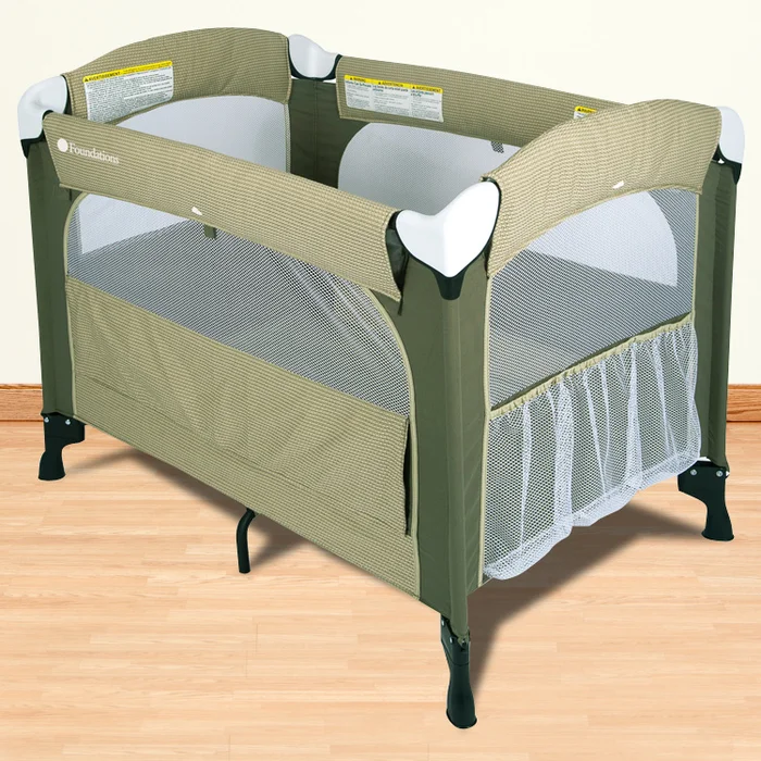 Foundations Elite Portable Play Yard Cilantro in Sage