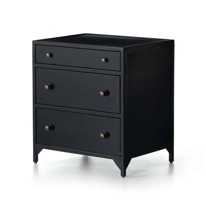 Four Hands – Belmont Storage Nightstand – Black – 104430-003