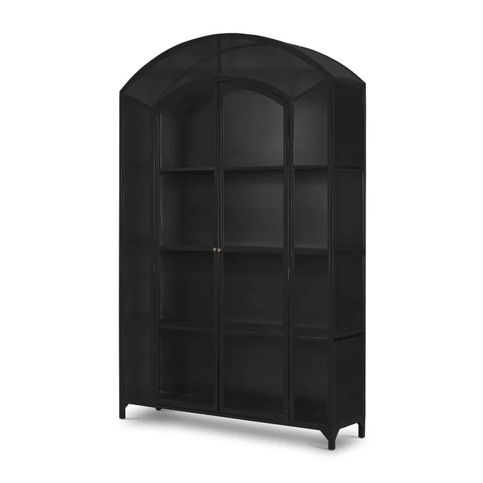 Four Hands – Belmont Wide Metal Cabinet – Black – 232421-001