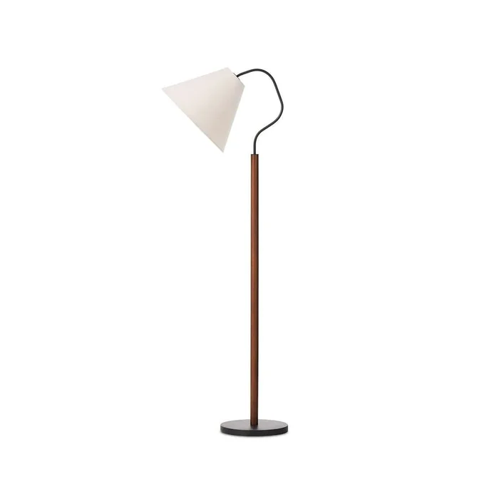 Four Hands – Deacon – Garner Floor Lamp – Brown Beech – 237881-001