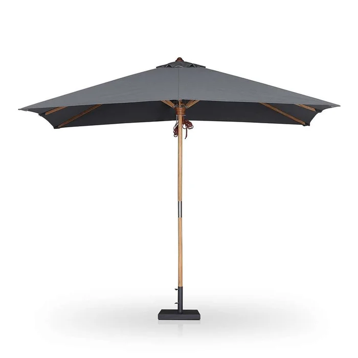 Four Hands – Garwood – Baska Outdoor Rectangular Umbrella – Arashi Graphite – 242880-002