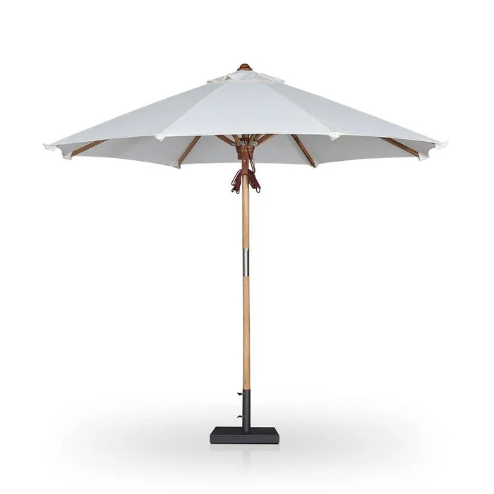 Four Hands – Garwood – Baska Outdoor Round Umbrella – Arashi Salt – 242876-001
