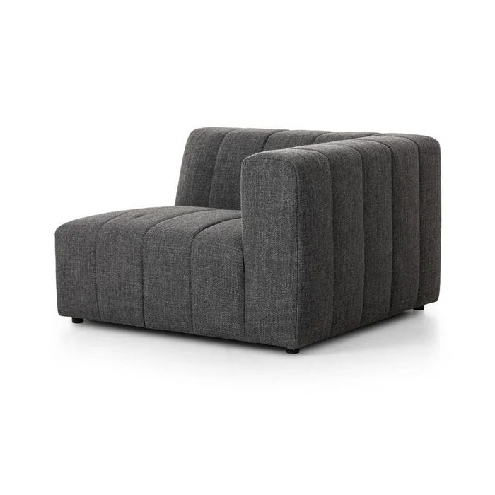 Four Hands – Grayson – Build Your Own: Langham Channeled Sectional – Raf Piece – Saxon Charcoal – 105758-010