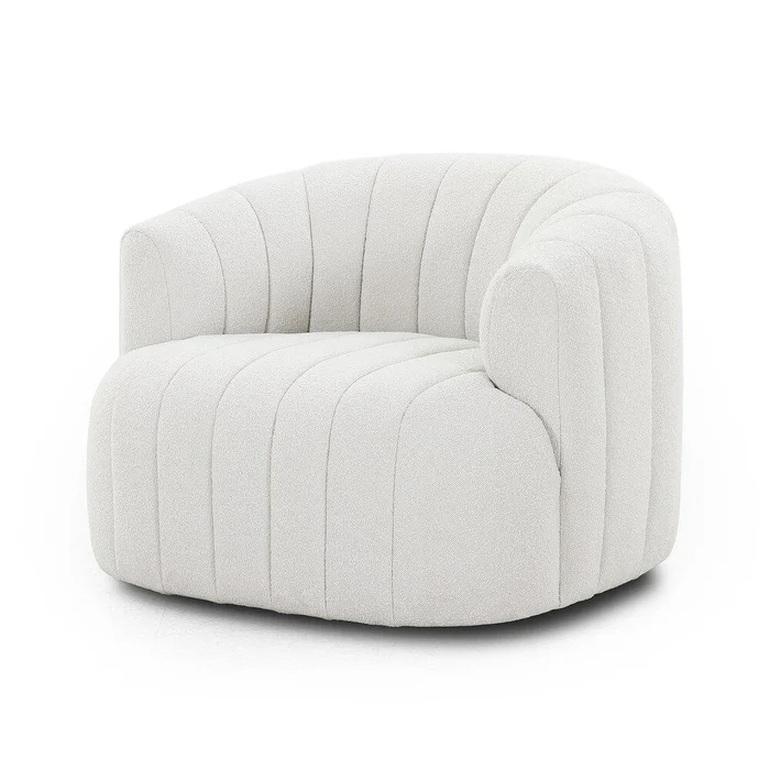 Four Hands – Grayson – Elliana Swivel Chair – FIQA Boucle Natural – 235243-003