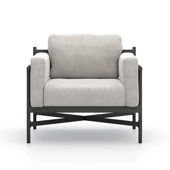 Four Hands – Hearst Outdoor Chair – Stone Grey – 247270-003