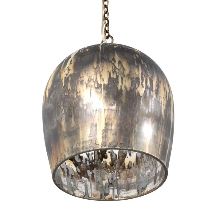 Four Hands – Hutton – Anya Pendant – Distressed Mercury Glass – 226729-001