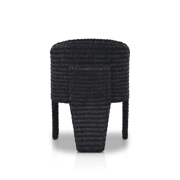Four Hands – Providence – Fae Outdoor Dining Chair – Vintage Coal – 239139-003