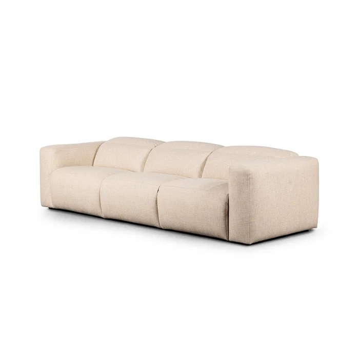 Four Hands – Radley Power Recliner 3-Piece Sectional – Antigo Natural – 238970-002