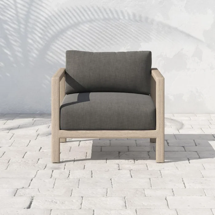 Four Hands – Sonoma Outdoor Chair-Brown/Charcoal – JSOL-10302K-562