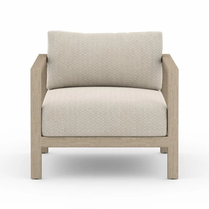 Four Hands – Sonoma Outdoor Chair-Brown/Faye Sand – JSOL-10302K-971
