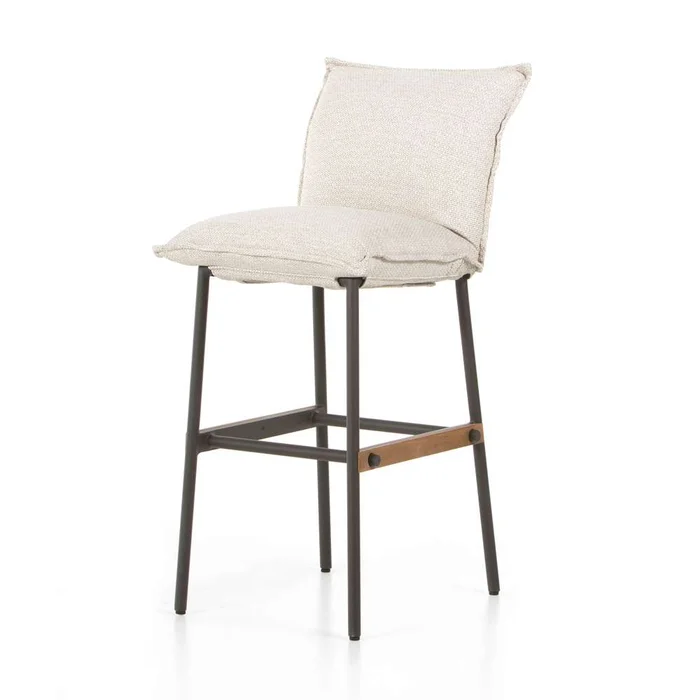 Four Hands – Vega Outdoor Stool – Faye Sand – Bar – 109155-002