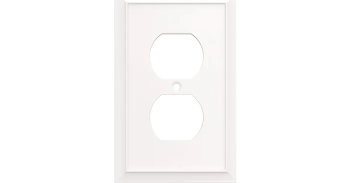 Franklin Brass Classic Architecture 2 Single Duplex Outlet – Pack of 10