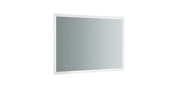 Fresca Angelo 48″ W x 36″ H Contemporary Rectangular Framed Bathroom Wall Mirror with Light