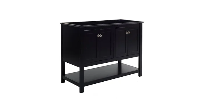 Fresca Manchester 48″ Double Free Standing Vanity Cabinet – Less Vanity Top