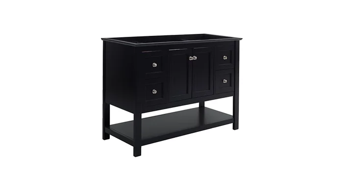 Fresca Manchester 48″ Single Free Standing Vanity Cabinet – Less Vanity Top