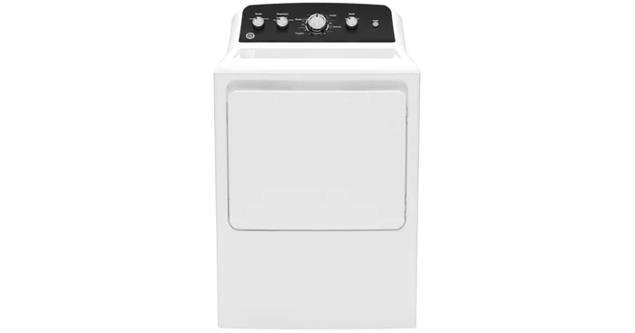 GE 27 Inch Wide 7.2 Cu. Ft. Gas Dryer with Knob Controls and Upfront Lint Filter