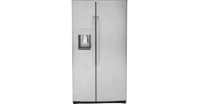 GE Profile 36 Inch Wide 21.9 Cu. Ft. Side By Side Refrigerator with Turbo Cool Setting