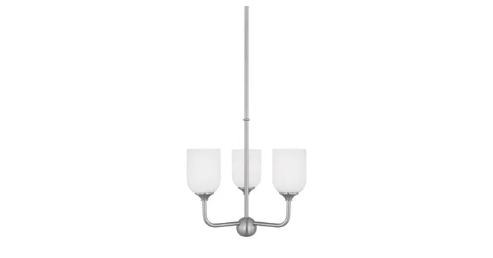 Generation Lighting Emile 3 Light 16″ Wide LED Chandelier
