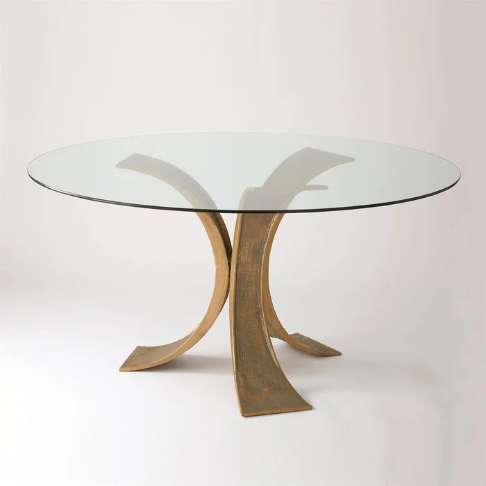 Global Views Lotus Dining Table Base Only