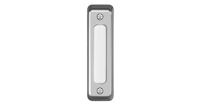 Globe Electric Heath Zenith Plastic Wired Push Doorbell Button