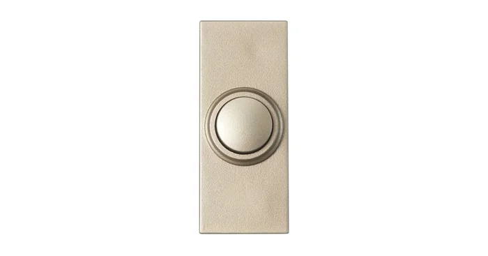 Globe Electric Heath Zenith Wireless Push Doorbell Button