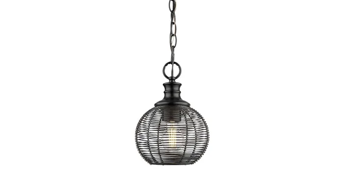 Golden Lighting Calypso 8″ Wide Mini Pendant