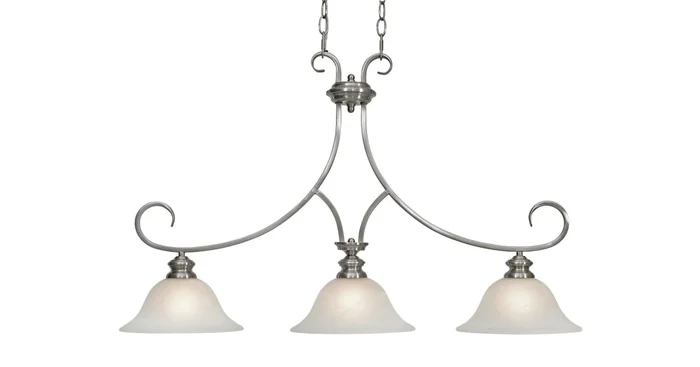 Golden Lighting Lancaster 3 Light Linear Chandelier