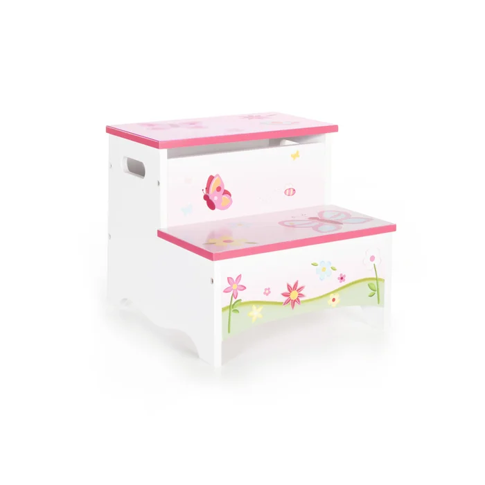 Guidecraft Butterfly Buddies Storage Step-Up in Multicolor