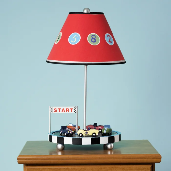 Guidecraft Retro Racers Lamp in Multicolor