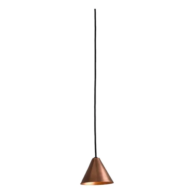 Hans-Agne Jakobsson Polished Copper ‘Mini-Tratten’ Outdoor Pendant