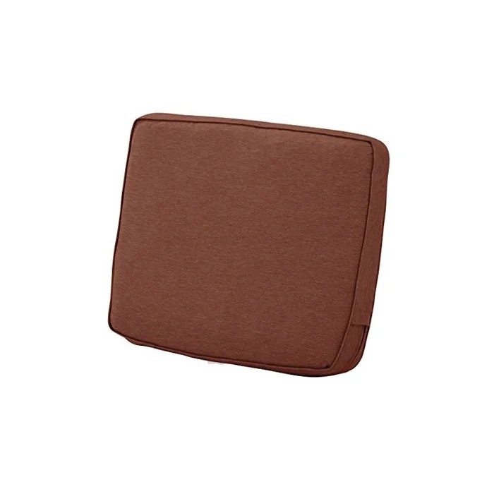 Heavy Duty Outdoor Patio Cushion, 25W x 22H x 4T, FadeSafe Backing