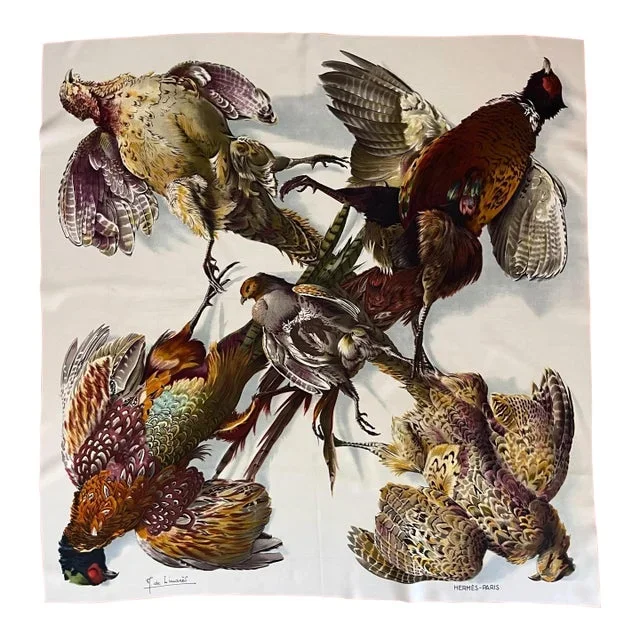 Hermès Silk Scarf “Belle Chasse” 1963