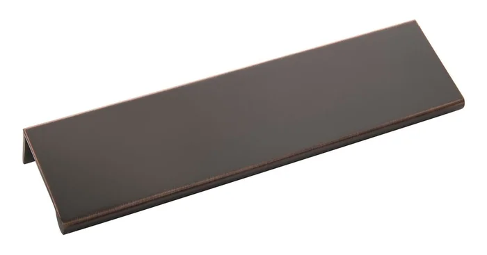 Hickory Hardware Pack of 10 – Rockford 6-5/16″ Center to Center Finger Tab Edge Cabinet Pulls / Drawer Pulls