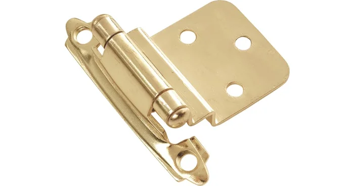 Hickory Hardware Pack of 6 – Inset Traditional Cabinet Door Hinge with 170 Degree Opening Angle and Self Close Function