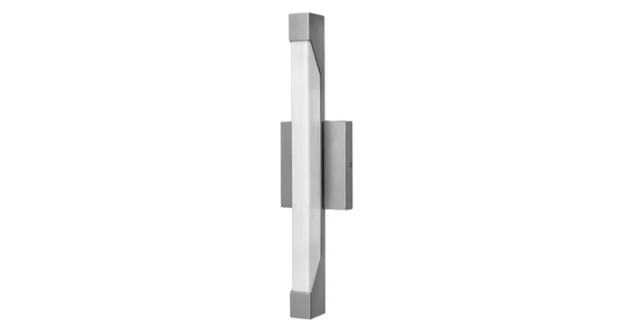 Hinkley Lighting 1 Light ADA Compliant LED Outdoor Wall Sconce with White Acrylic Shade from the Vista Collection