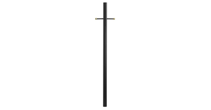 Hinkley Lighting 7′ Direct Burial Post with Ladder Rest, Photocell, and 3″ Fitter Diameter