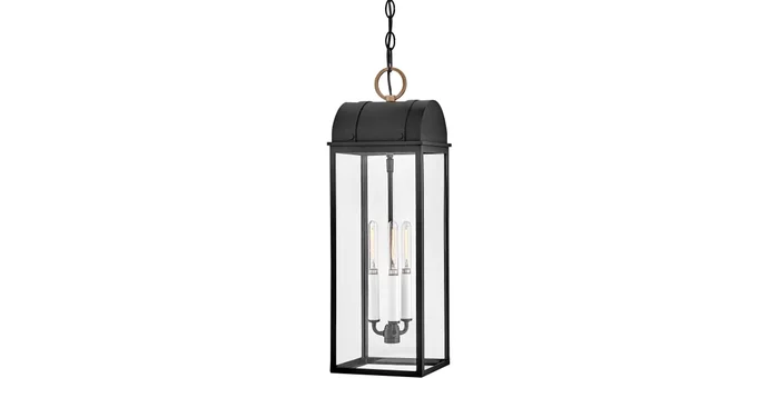 Hinkley Lighting Campbell 3 Light 8″ Wide Outdoor Mini Pendant