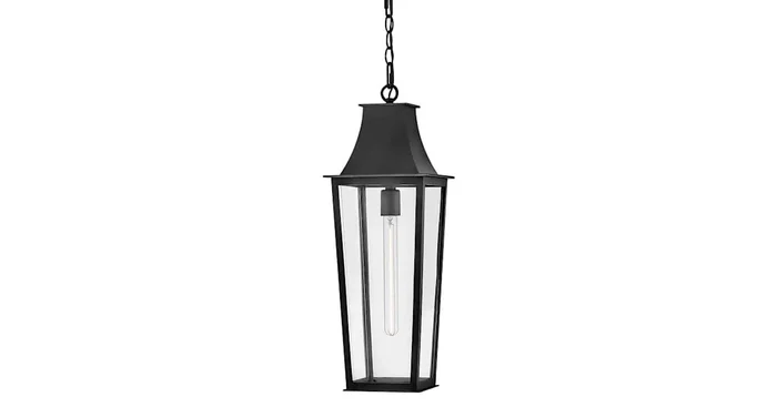 Hinkley Lighting Georgetown 9″ Wide Mini Pendant / Converts to Semi-Flus