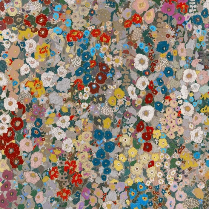 Hollyhocks Wallpaper