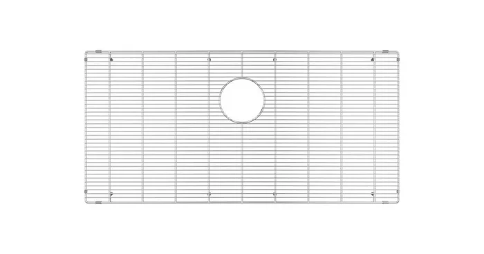 Home Refinements by Julien 35-3/8″ L x 17-1/4″ W Stainless Steel Basin Rack
