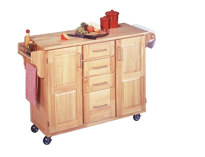 Homestyles Furniture – General Line Brown Kitchen Cart – 5089-95