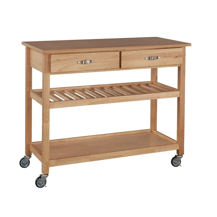 Homestyles Furniture – General Line Brown Kitchen Cart – 5216-95