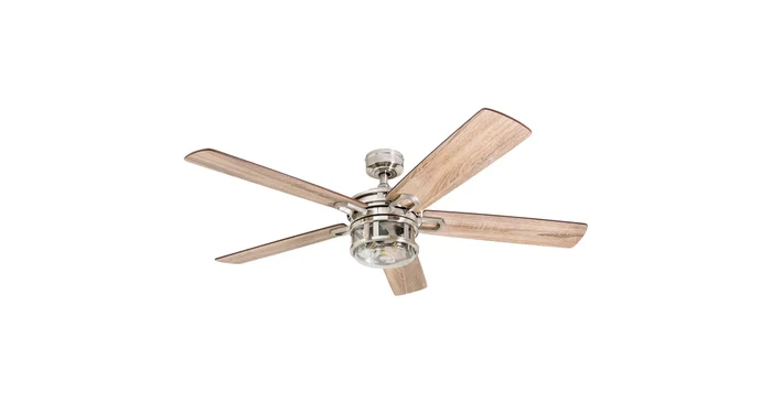 Honeywell Ceiling Fans Bonterra 52″ 5 Blade Indoor LED Ceiling Fan