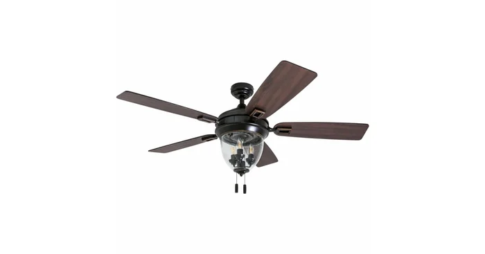 Honeywell Ceiling Fans Glencrest 52″ 5 Blade Indoor / Outdoor LED Ceiling Fan