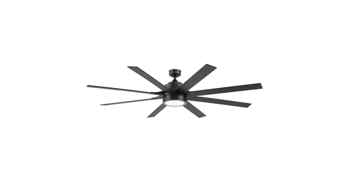 Honeywell Ceiling Fans Xerxes 70″ 8 Blade Indoor / Outdoor LED Ceiling Fan